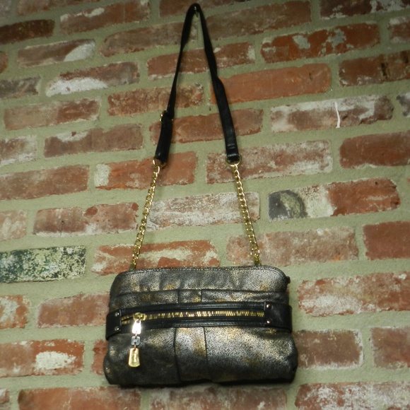 Chloe Handbags - CHLOÉ Embossed Leather Metallic-Accented Crossbody